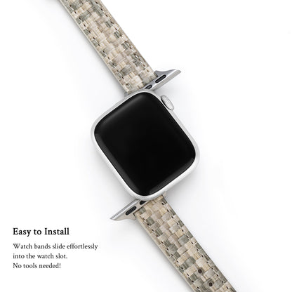 Weavora™ – Gewebtes Uhrenarmband aus Leder