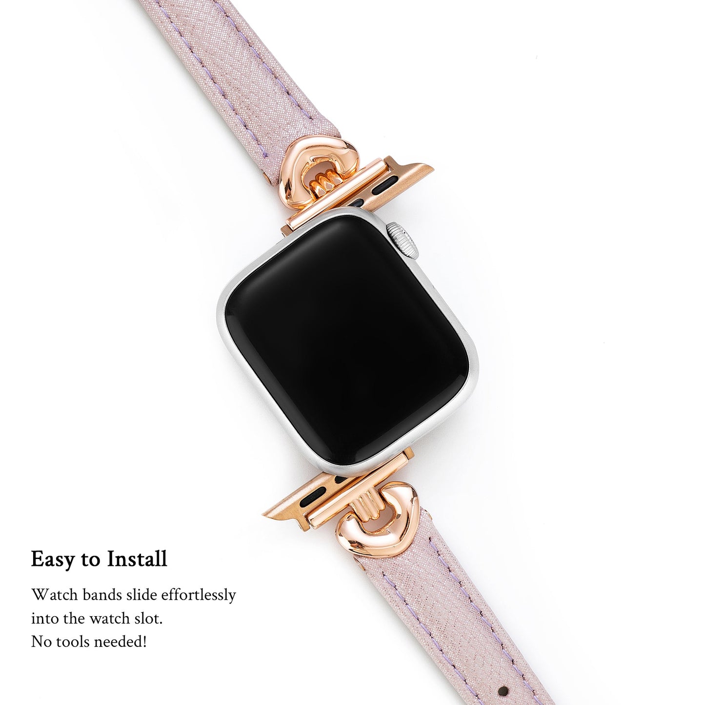 Loveglint™ – Glänzendes Uhrenarmband mit Liebesgliedern