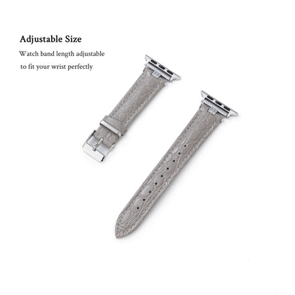 Gatorique™ – Uhrenarmband mit Alligator-Print