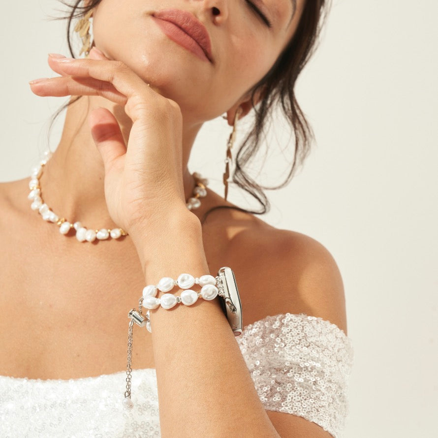 Pearluxe™ – Das perfekte Uhrenarmband mit Perleneffekt