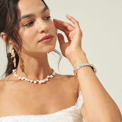Seashelluxe™ – Glitzerndes Muschelarmband