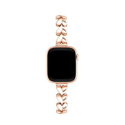Lovish™ – Poliertes Love-Uhrenarmband