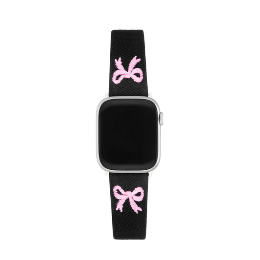 Deniknot™ – Denim-Uhrenarmband mit Schleife