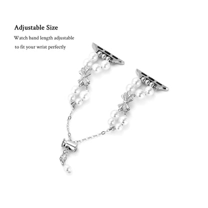 Sparklelle™ – Perlmuttglitzerndes Uhrenarmband