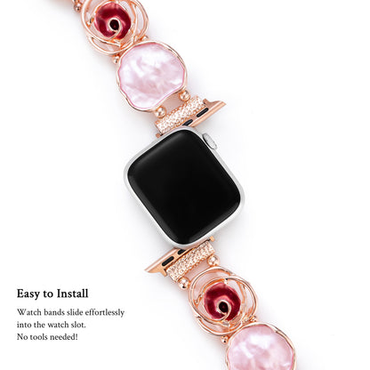 Rosabangle™ – Elastisches Uhrenarmband „Rose Bangle“
