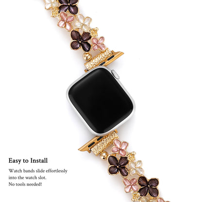 Mari™ - Bloom Elastic Bangle Watch Bracelet