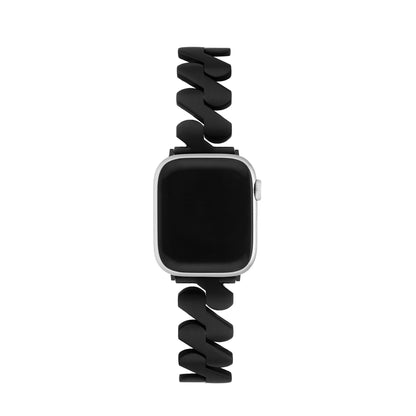 Geosteel™ – Edelstahl-Uhrenarmband mit Geo-Muster