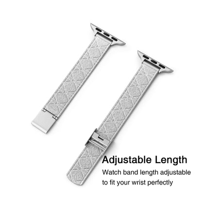 Diametrix™ – Uhrenarmband aus Edelstahl mit Diamantstruktur