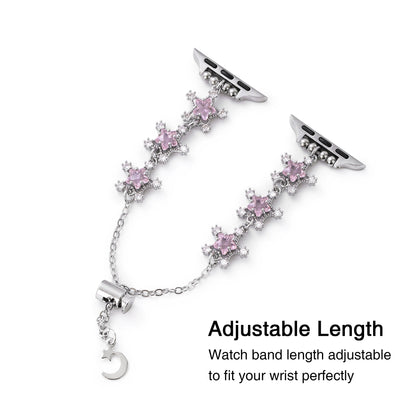 Snowlisse™ – Uhrenarmband mit Schneeflocken-Strass
