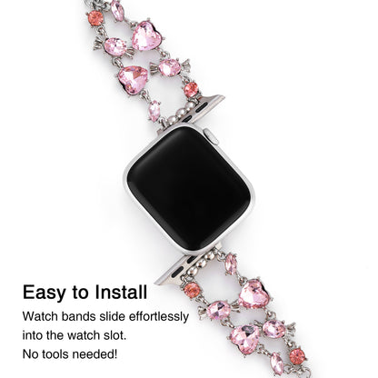 Gemlisse™ – Uhrenarmband mit süßem Edelsteinschmuck