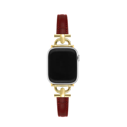 Bambclassic™ – Klassisches Uhrenarmband aus genarbtem Bambus