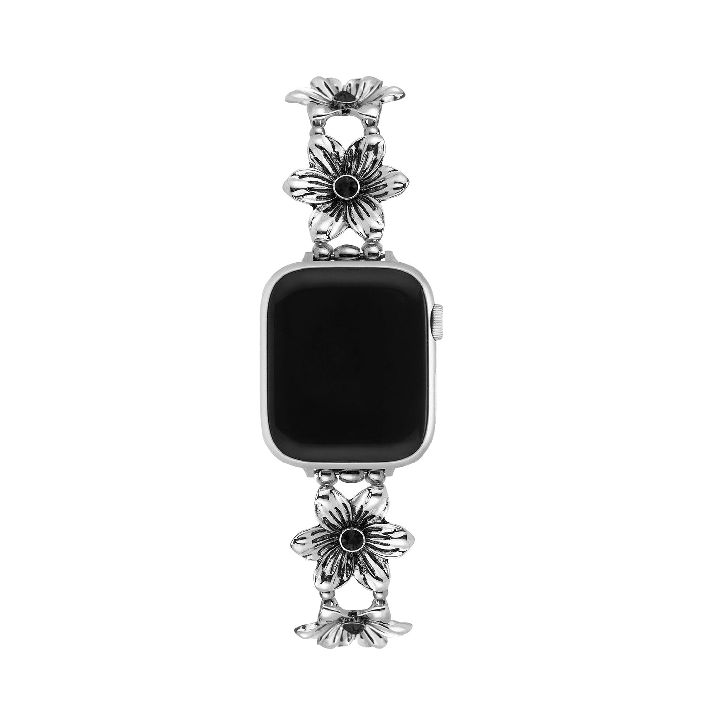 Floraluxe™ – Statement-Armbanduhr mit Blumenmuster