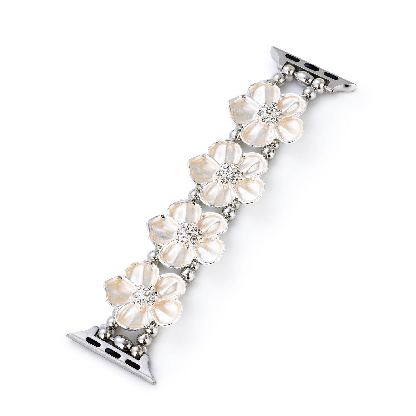 Floraluxe™ – Statement-Armbanduhr mit Blumenmuster