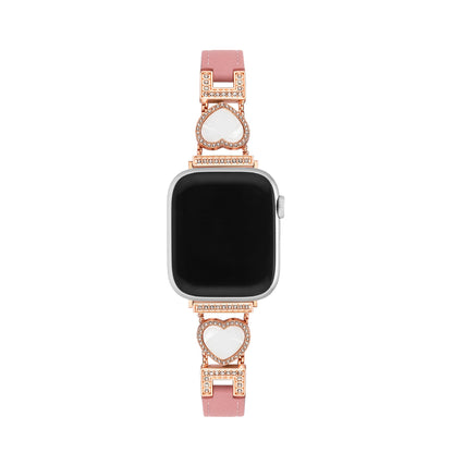 Lovelight™ – Funkelndes Lederarmband