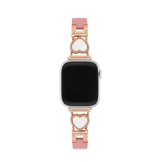 Lovelight™ – Funkelndes Lederarmband
