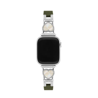 Lovelight™ – Funkelndes Lederarmband