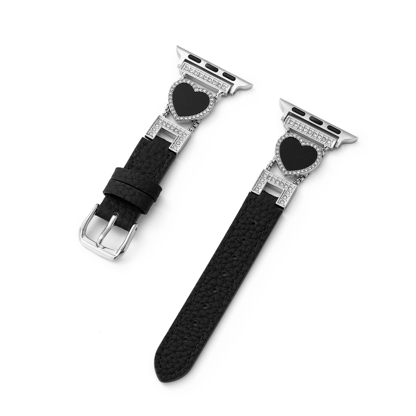 Lovelight™ – Funkelndes Lederarmband