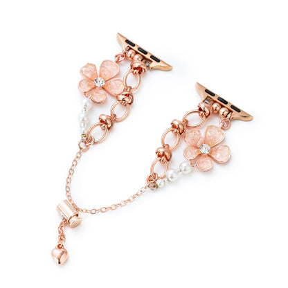 Florquartz™ – Uhrenarmband mit floralem Quarzwerk