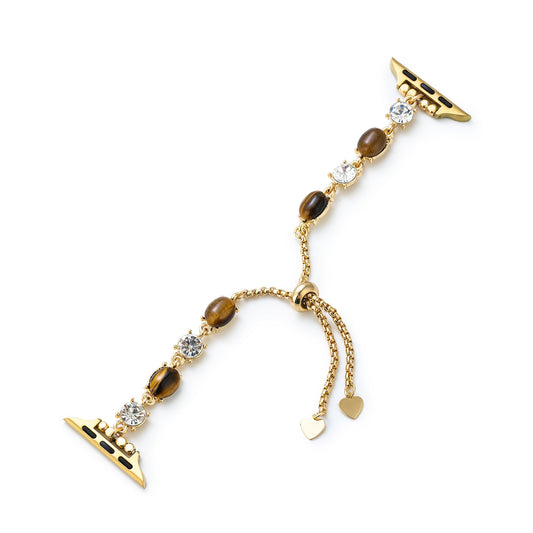 Rhinisse™ – Minimalistisches Uhrenarmband mit Strassperlen