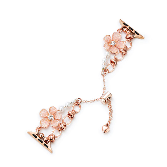Florquartz™ – Uhrenarmband mit floralem Quarzwerk