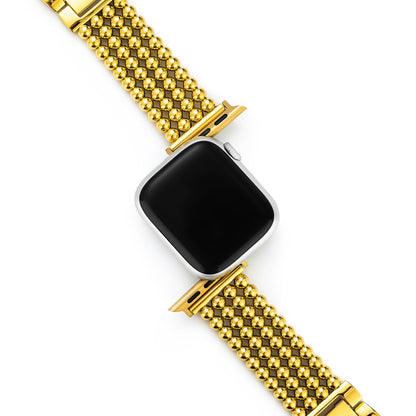 Beadsteel™ – Stainless Steel Beaded Watch Band