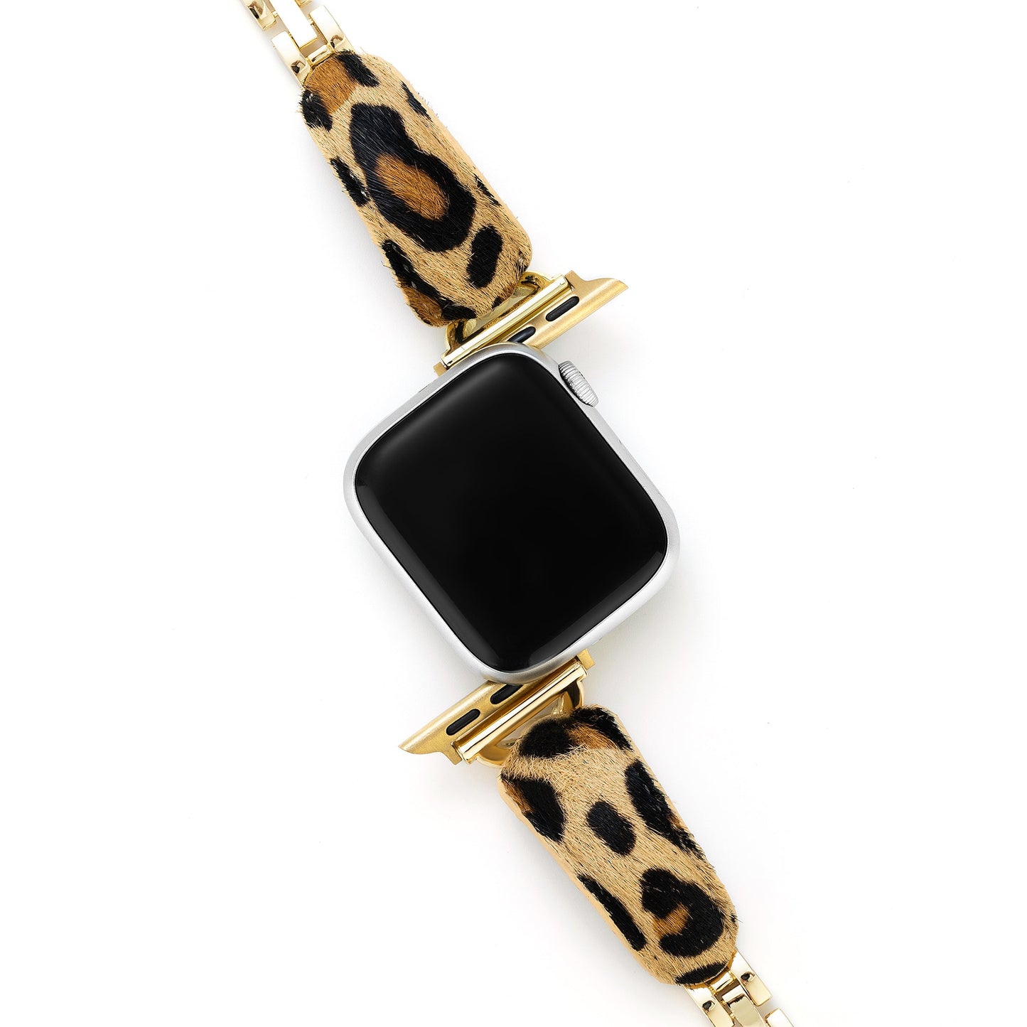 Furora™ – Uhrenarmband aus Pelz mit Leopardenmuster