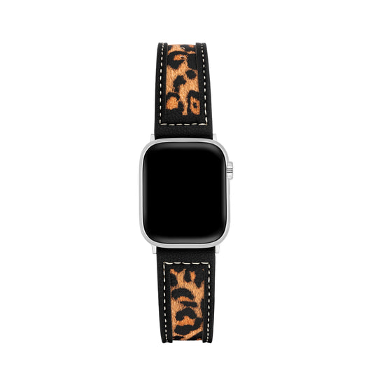Wildorra™ – Lederarmband mit Wilder-Print