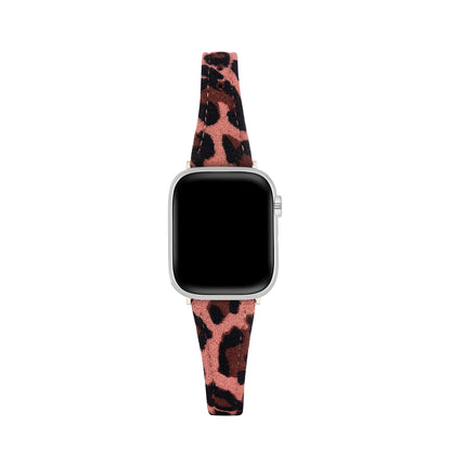 Suedeora™ – Leopard Suede Watch Band