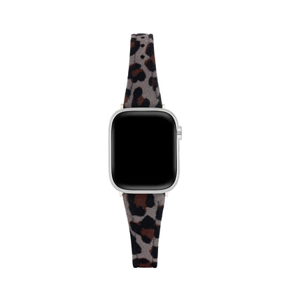 Suedeora™ – Leopard Suede Watch Band