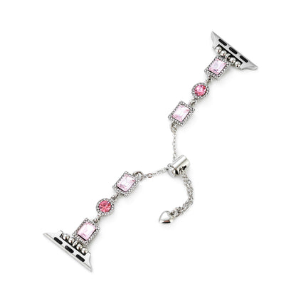 Slimstone™ – Schmales Uhrenarmband mit Edelsteinen