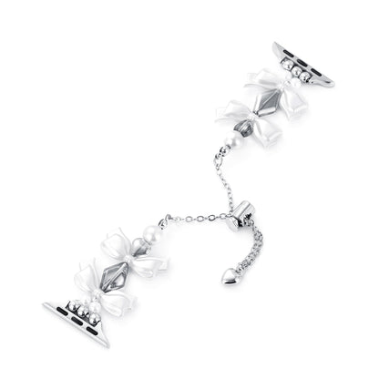 Beadknot™ – Uhrenarmband mit Perlen und Schleife