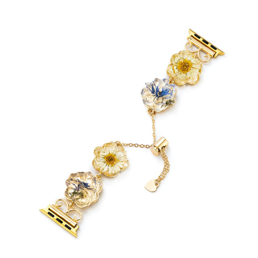 Floralres™ – Uhrenarmband aus natürlichem getrocknetem Blumenharz