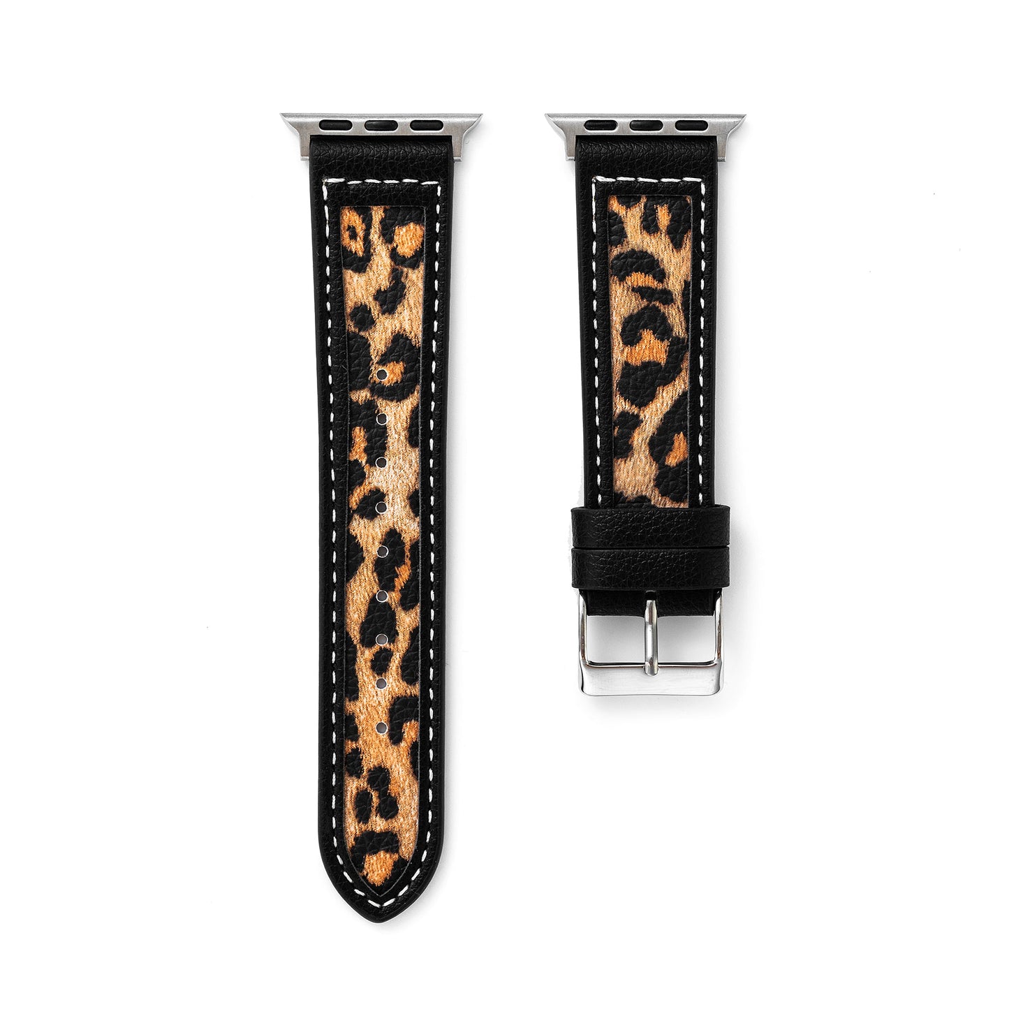 Wildorra™ – Lederarmband mit Wilder-Print