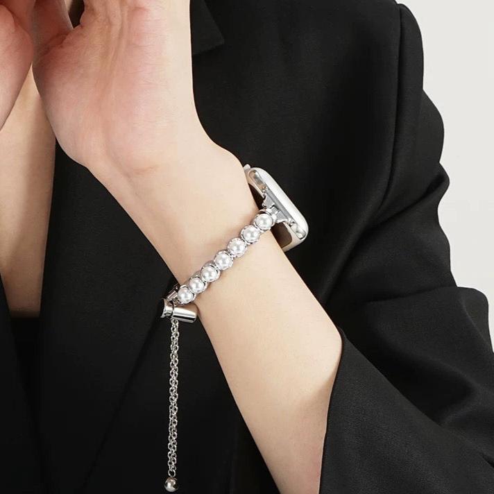Pearlura™ – Perlmuttfarbenes Kupferarmband