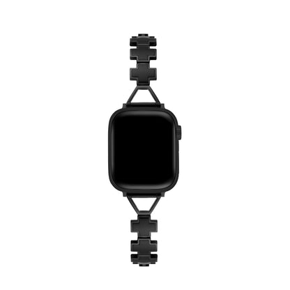 Cruxora™ – Uhrenarmband aus Edelstahl mit Kreuz