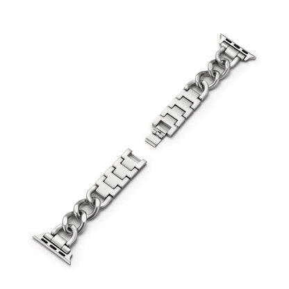 Twistlink™ – Uhrenarmband aus Metall mit gedrehter Kette