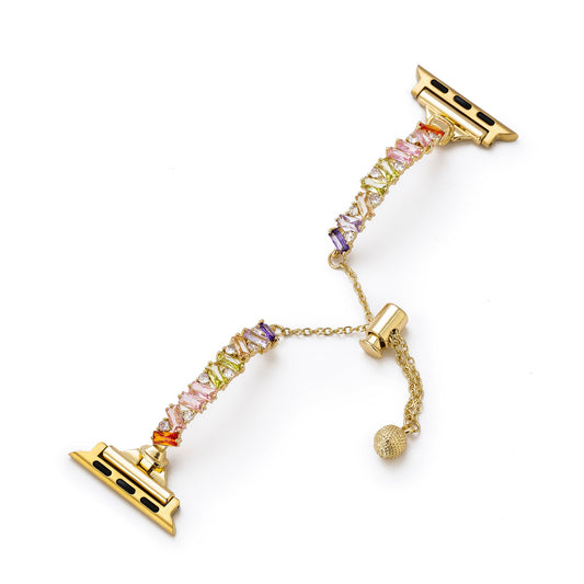 Gemrays™ – Gemstone Radiance Kupfer-Uhrenarmband