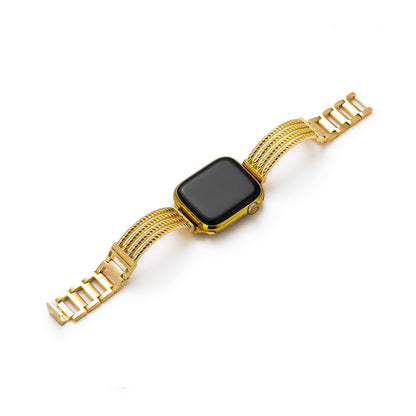 Beamora™ – Sculpted Beam Metal Watch Band