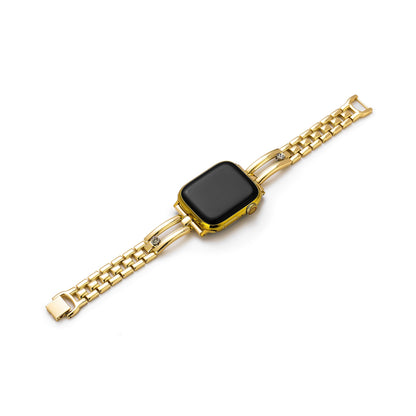 Rhinotrax™ – Strass-Track-Metallarmband