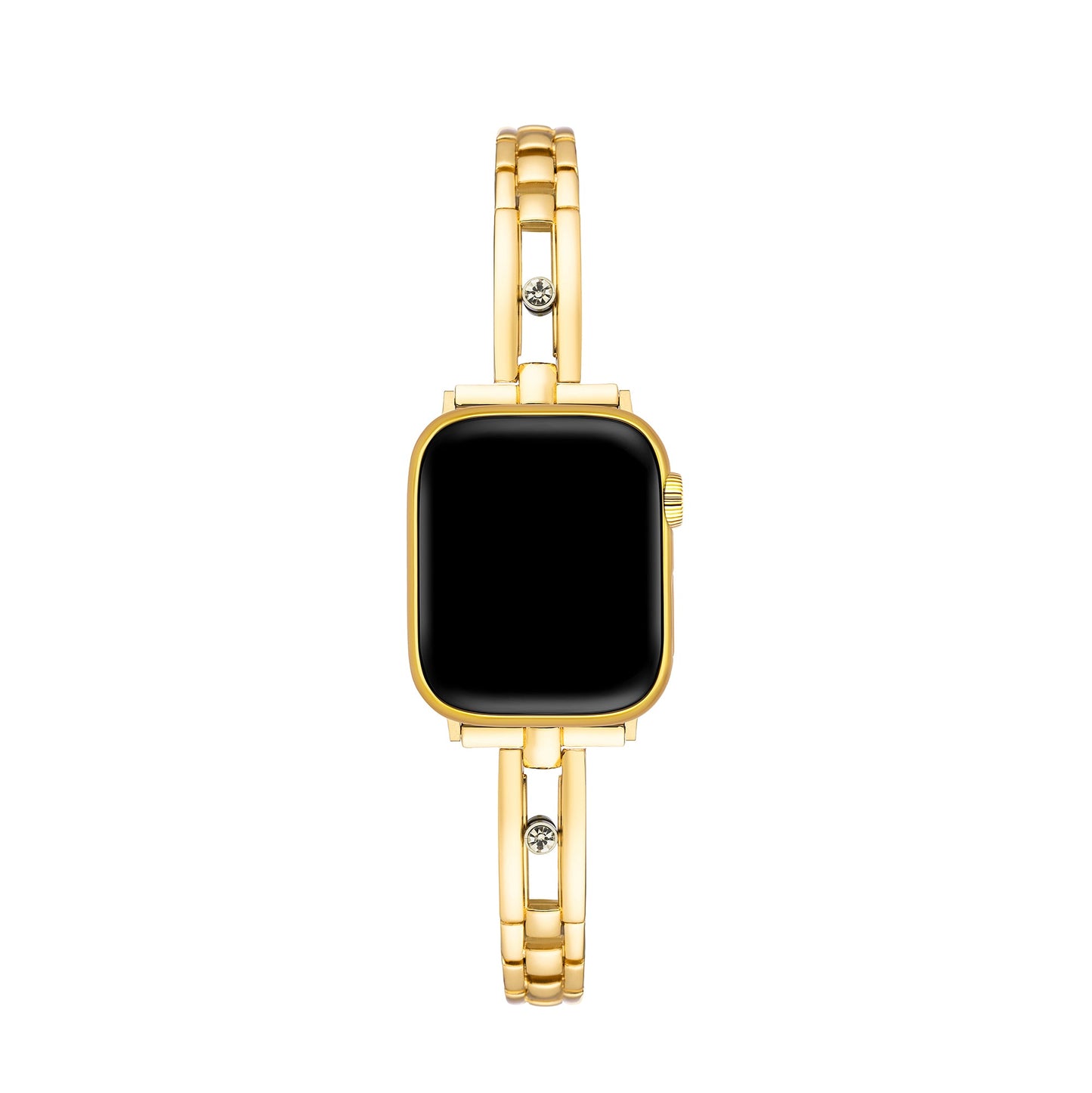 Rhinotrax™ – Strass-Track-Metallarmband