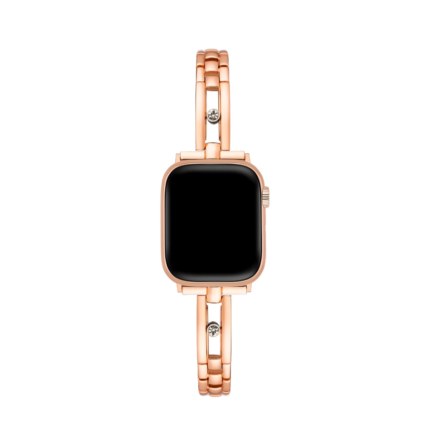 Rhinotrax™ – Strass-Track-Metallarmband