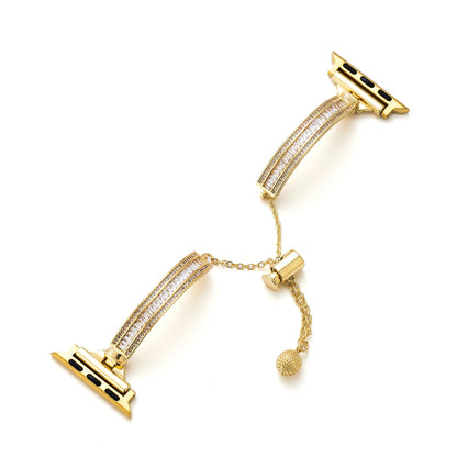 Zirglow™ – Schillerndes Zirkon-Kupfer-Uhrenarmband