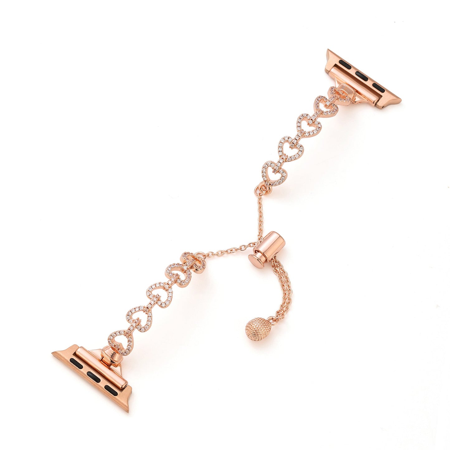 Linkoria™ – Metallarmband mit Herzgliedern