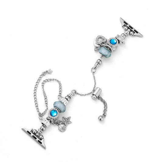 Charmstone™ – Uhrenarmband mit Edelstein-Charm-Anhänger