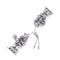 Purple & Silver