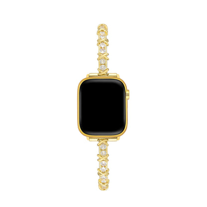 Zirnova™ – Schillerndes Zirkon-Metallarmband