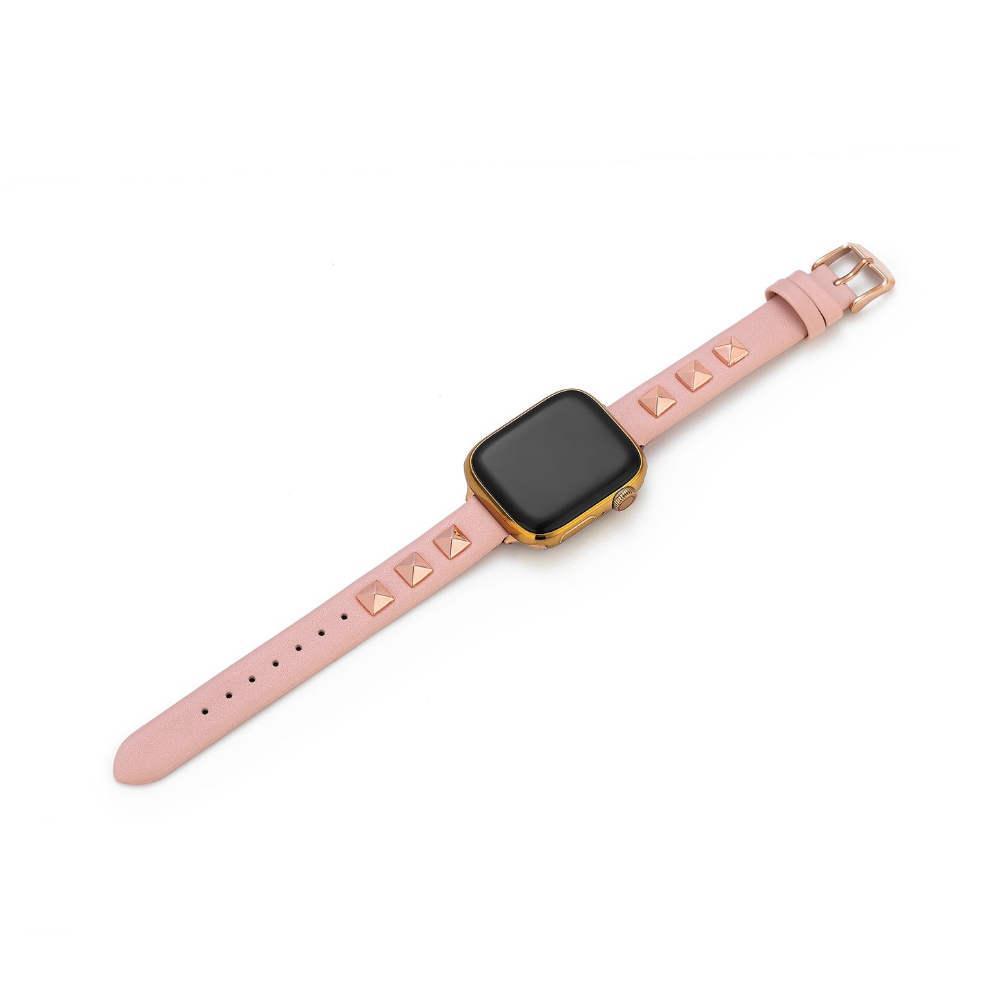 Rivetique™ – Schickes, mit Nieten besetztes Lederarmband