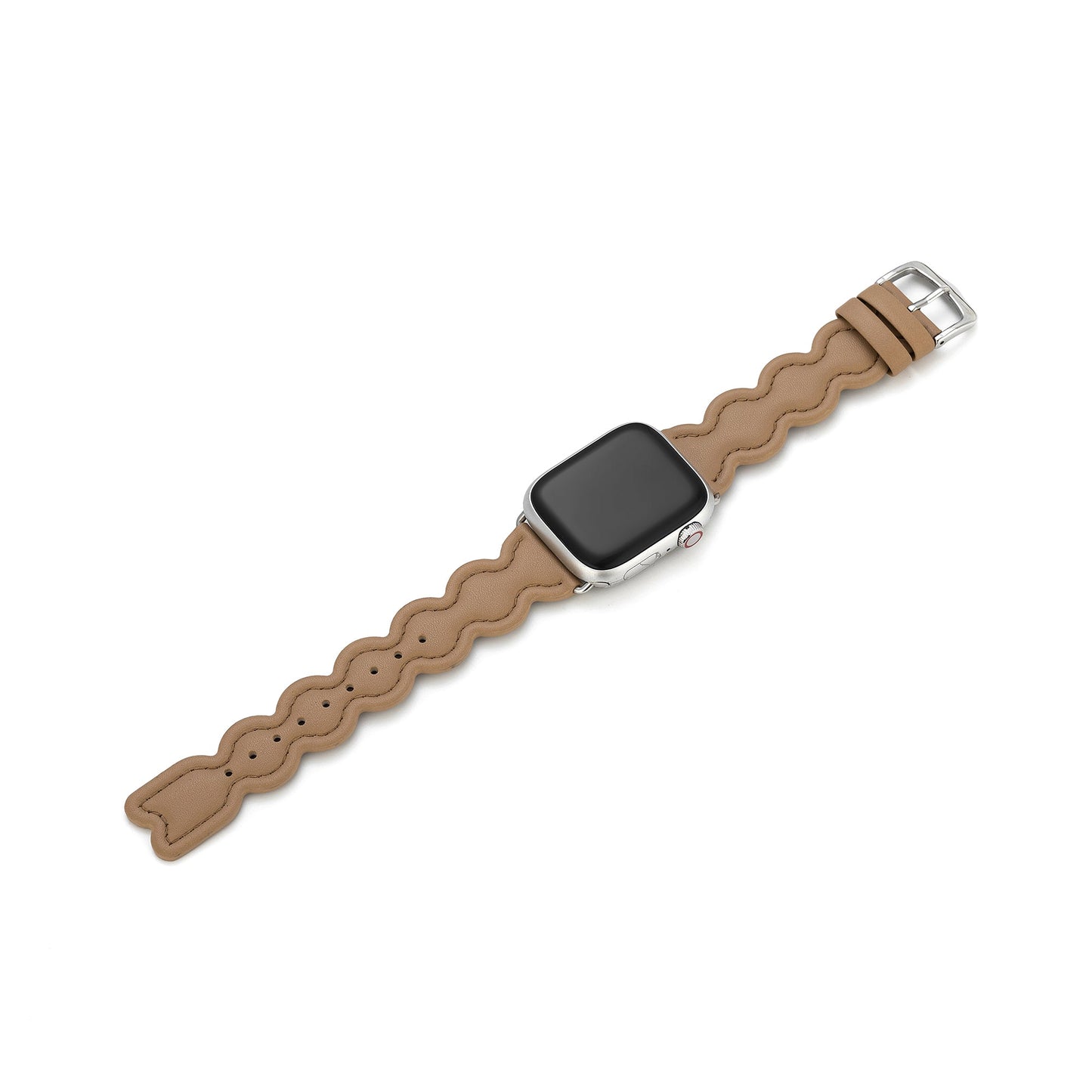 Scallora™ – Uhrenarmband aus gewelltem Leder