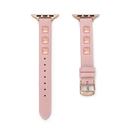 Rivetique™ – Schickes, mit Nieten besetztes Lederarmband
