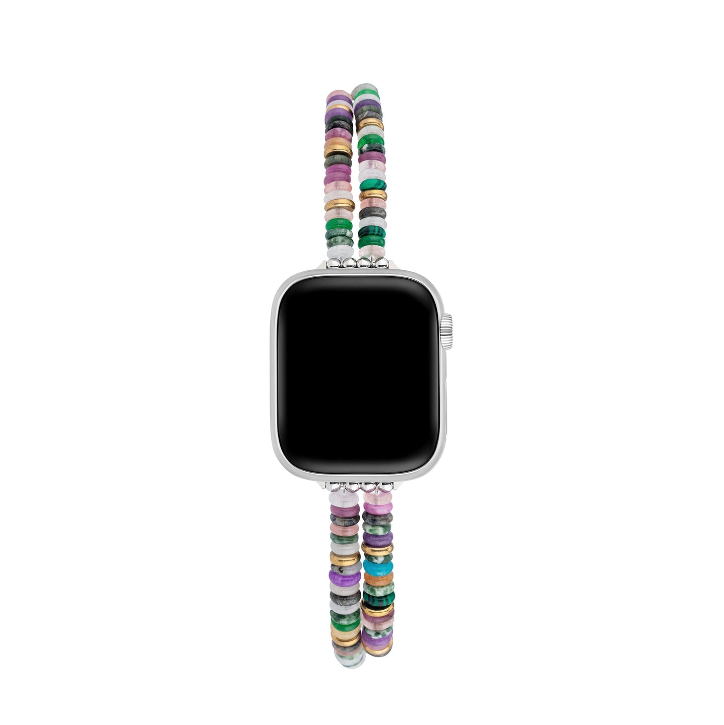 Stonebow™ – Regenbogen-Uhrenarmband aus Naturstein